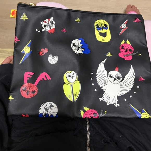 Owl print clutch - Picture 2 of 3